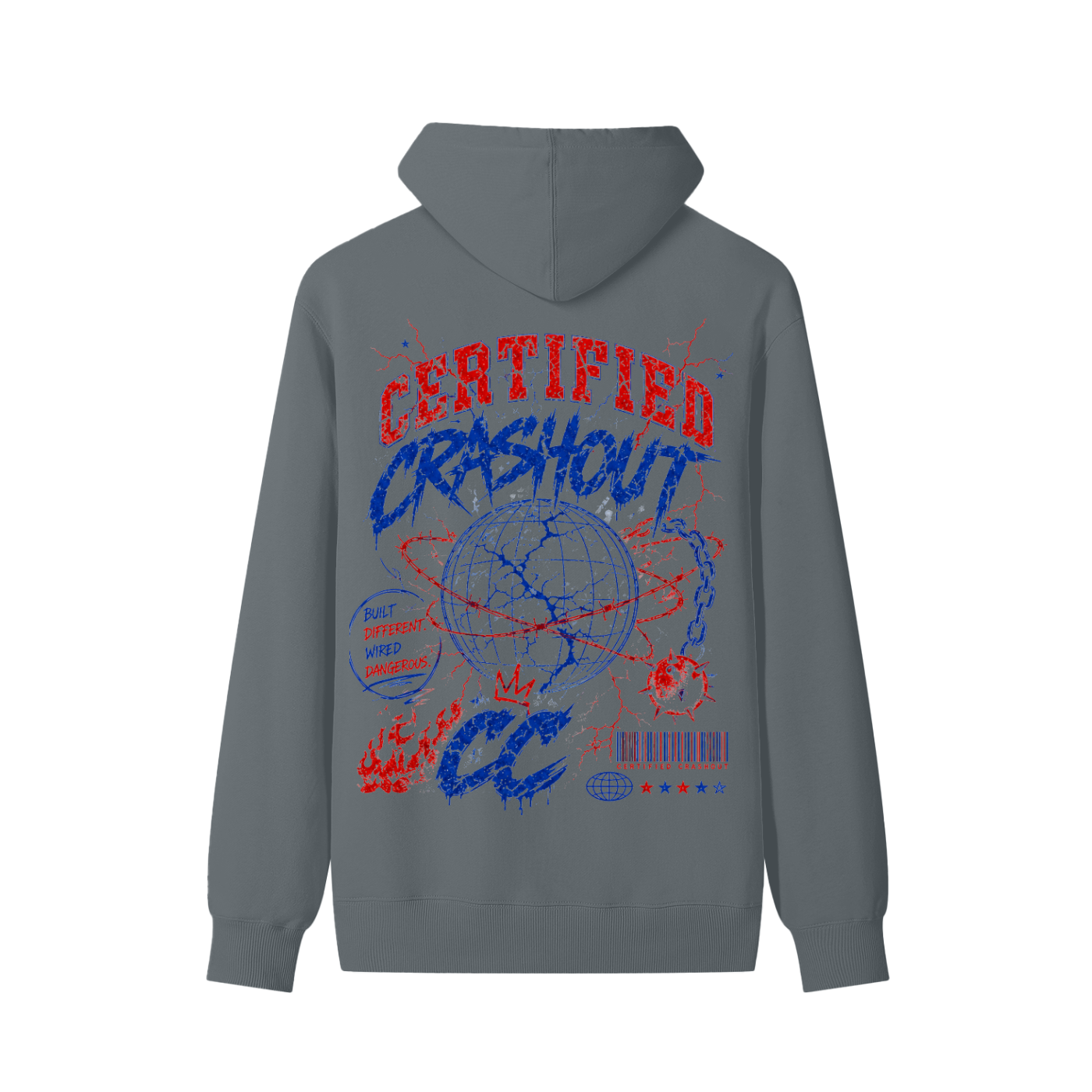 Certified Crashout World 4th Of July Edition Classic Unisex Cotton Hoodie