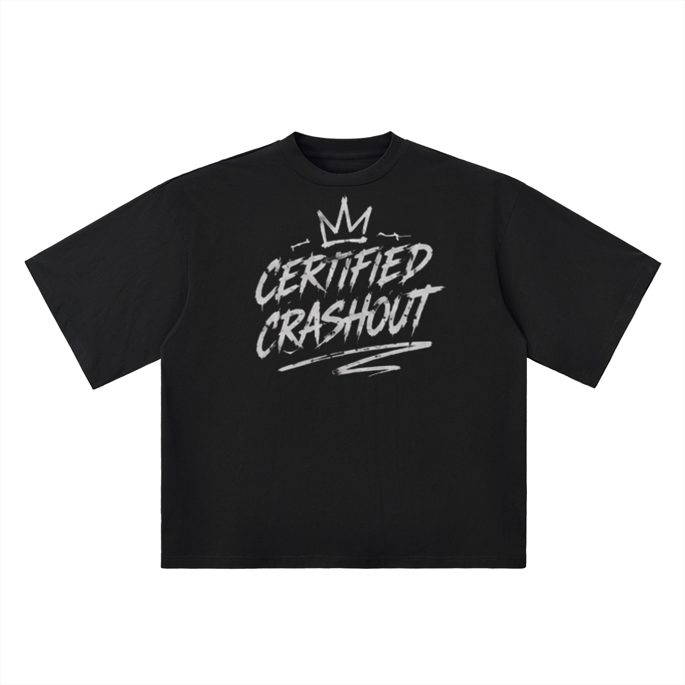 Certified Crashout Oversized Drop Shoulder T-Shirt