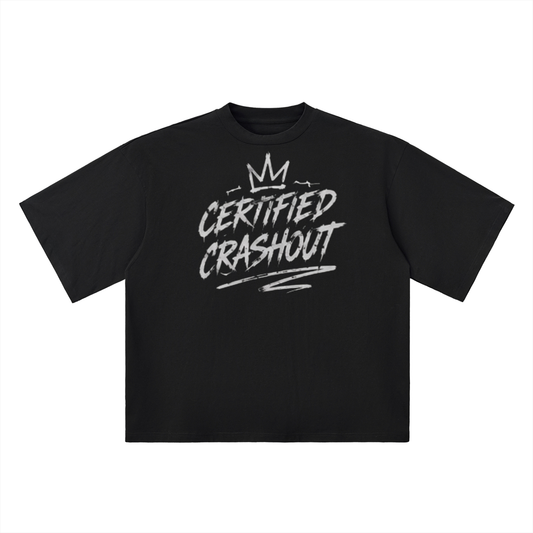 Certified Crashout Oversized Drop Shoulder T-Shirt