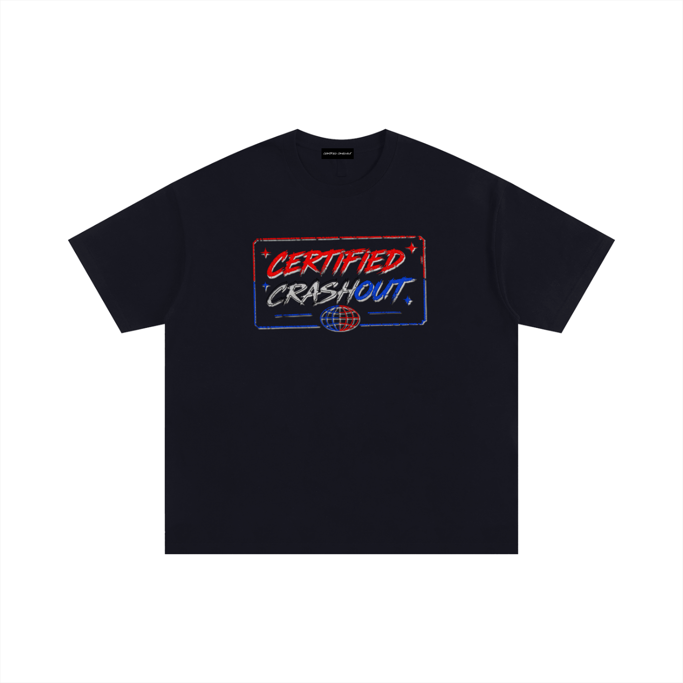 Certified Crashout World 4th Of July Edition Unisex Oversized Cotton T-Shirt