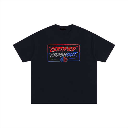 Certified Crashout World 4th Of July Edition Unisex Oversized Cotton T-Shirt