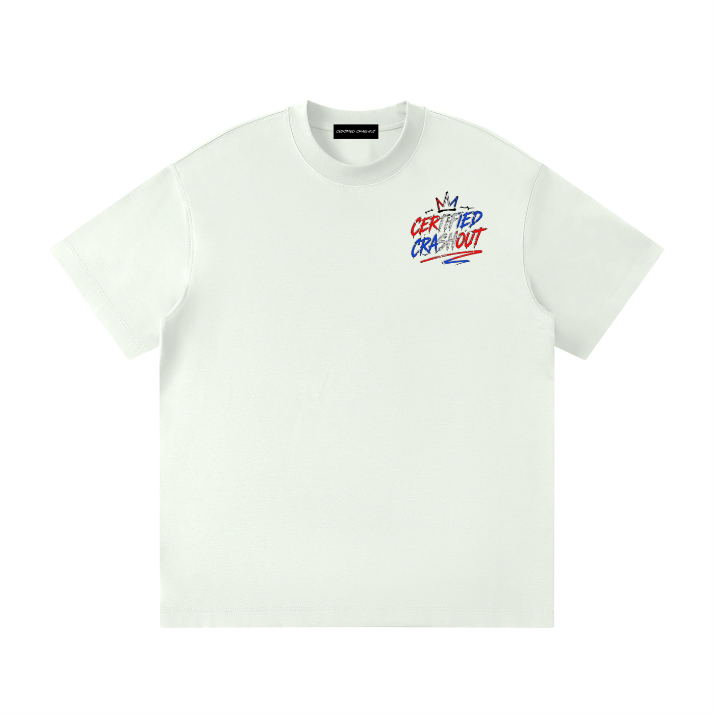 Certified Crashout 4th Of July Edition Unisex Loose Fit Crewneck T-Shirt