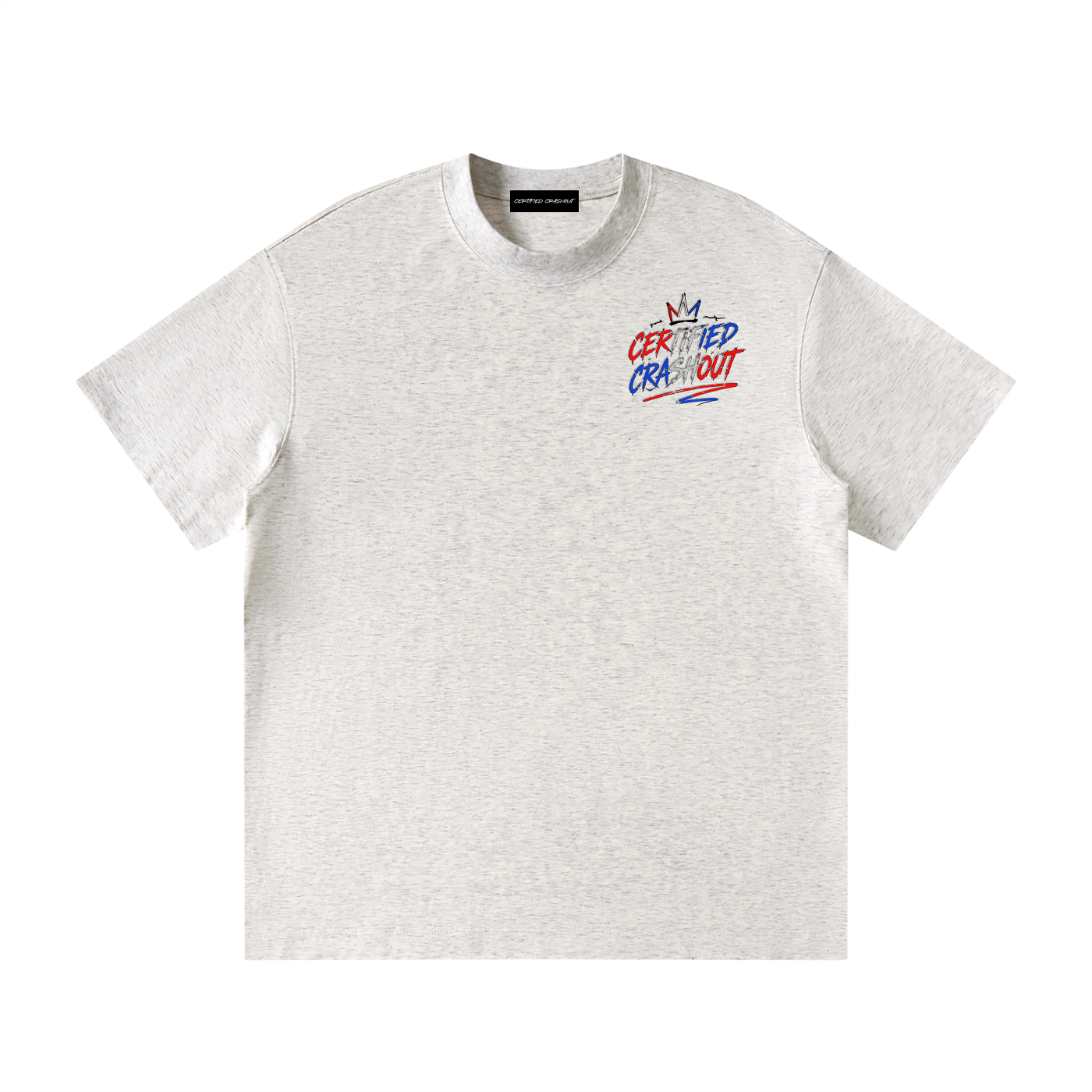 Certified Crashout 4th Of July Edition Unisex Loose Fit Crewneck T-Shirt