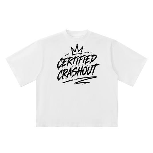 Certified Crashout Oversized Drop Shoulder T-Shirt