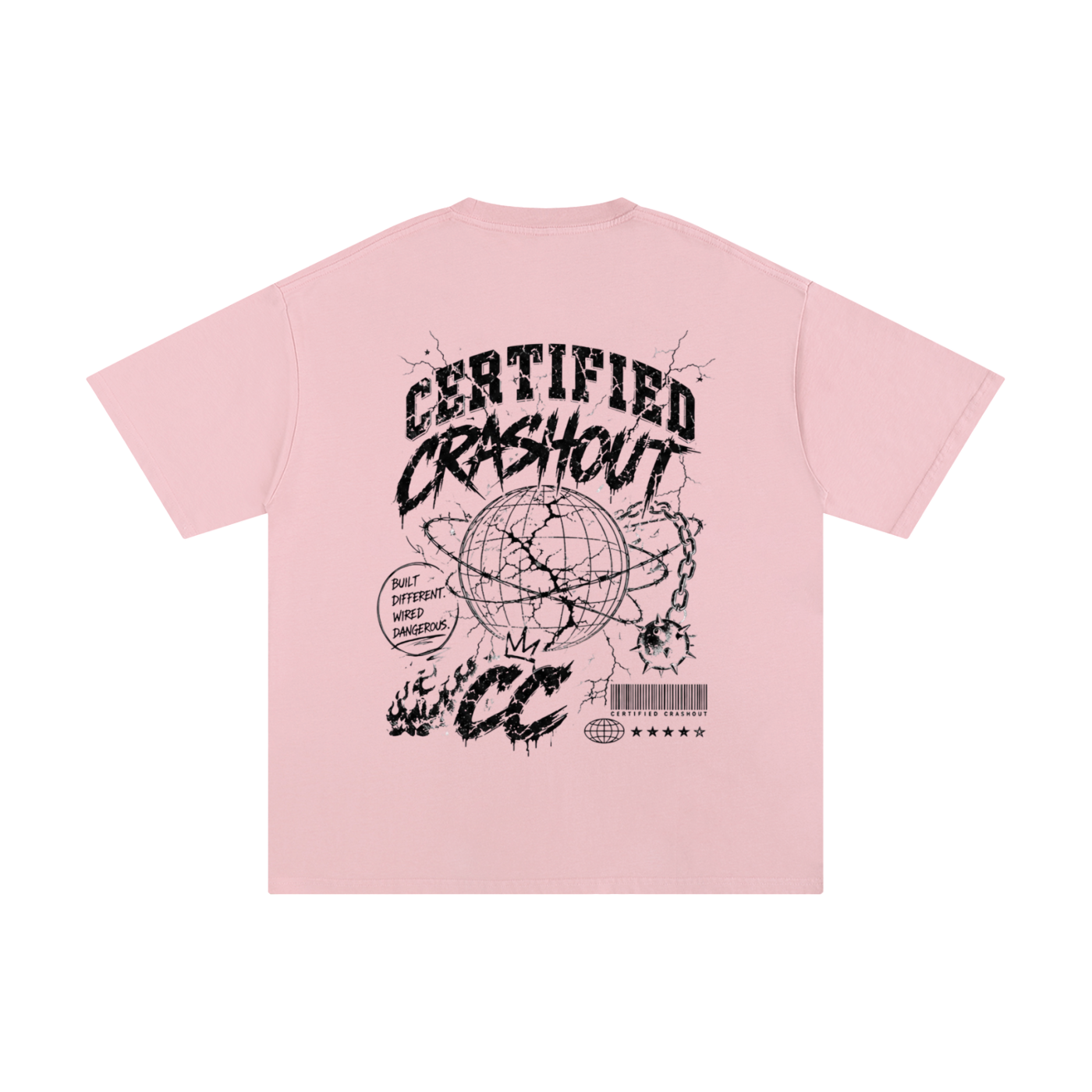 Certified Crashout World Cotton T-Shirt