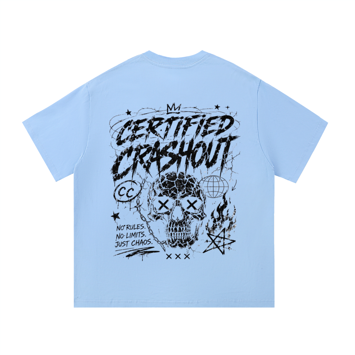 Certified Crashout Essential Cotton T-Shirt