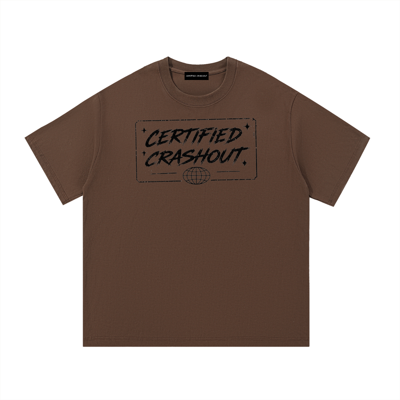 Certified Crashout World Essential Cotton T-Shirt