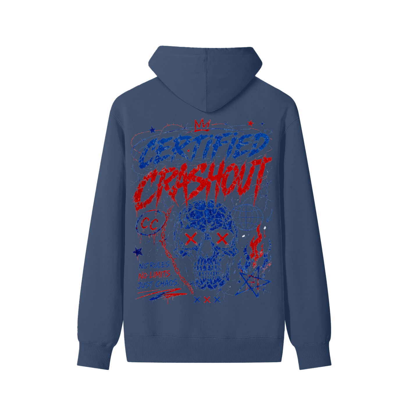 Certified Crashout 4th Of July Edition Classic Unisex Cotton Hoodie
