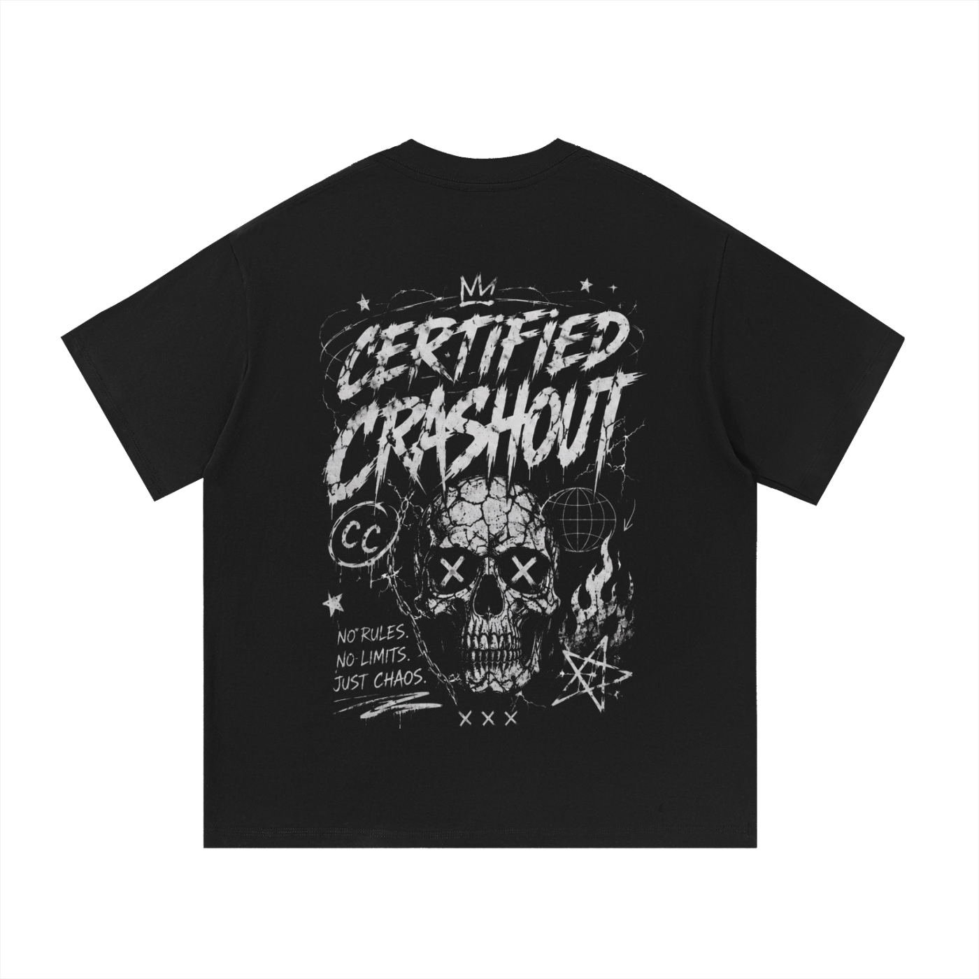 Certified Crashout Essential Cotton T-Shirt