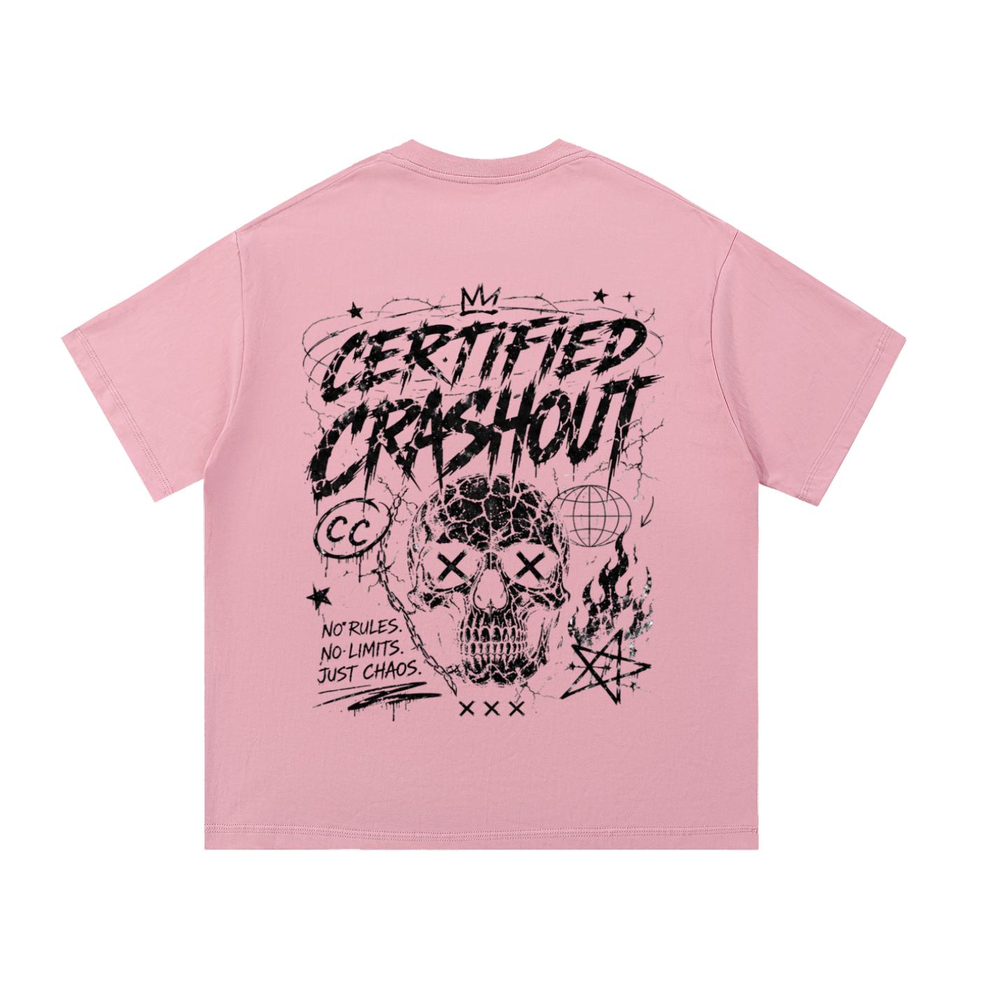 Certified Crashout Essential Cotton T-Shirt