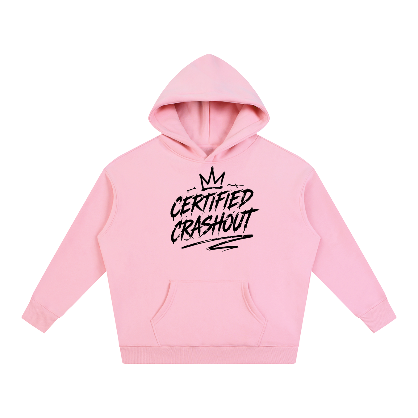Certified Crashout Oversize Fleeced Hoodie