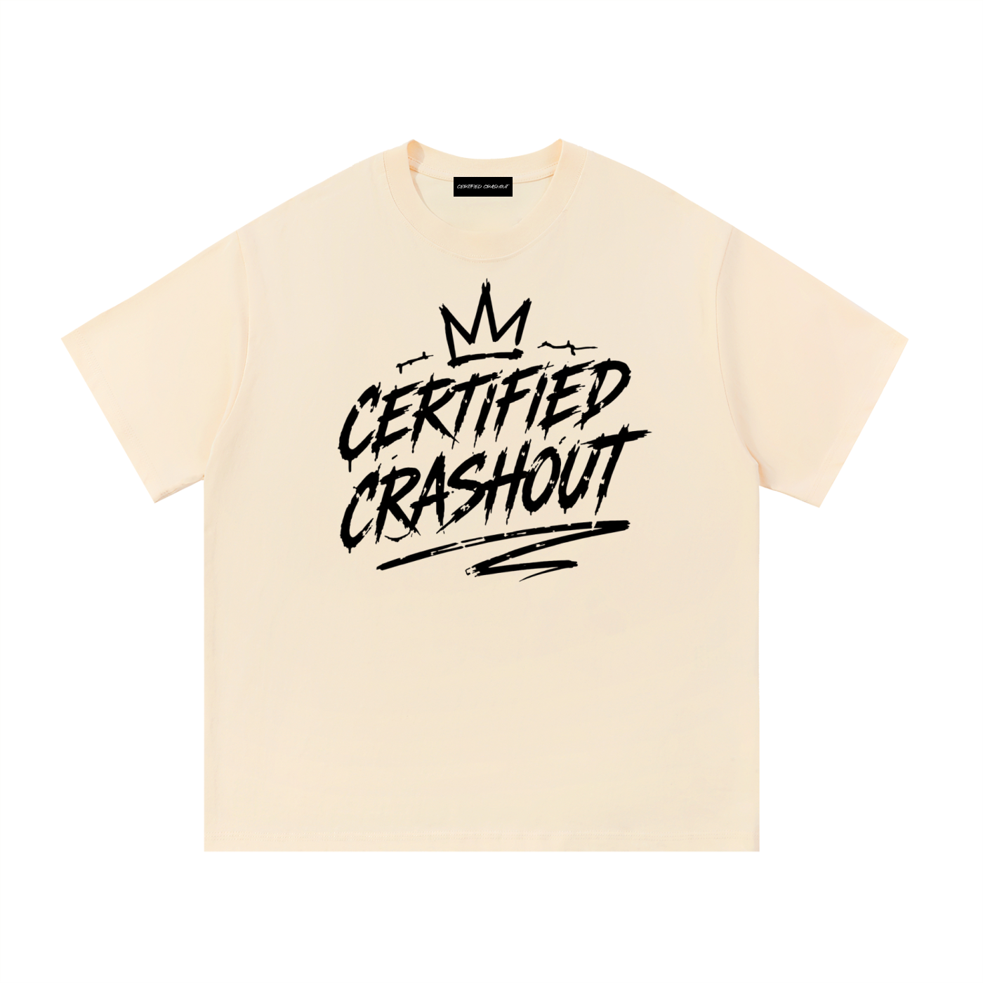 Certified Crashout Essential Cotton T-Shirt