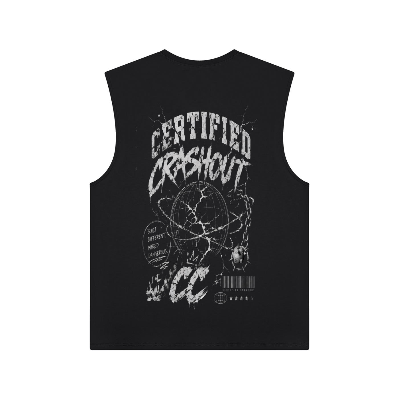 Certified Crashout World Men's Performance Tank Top