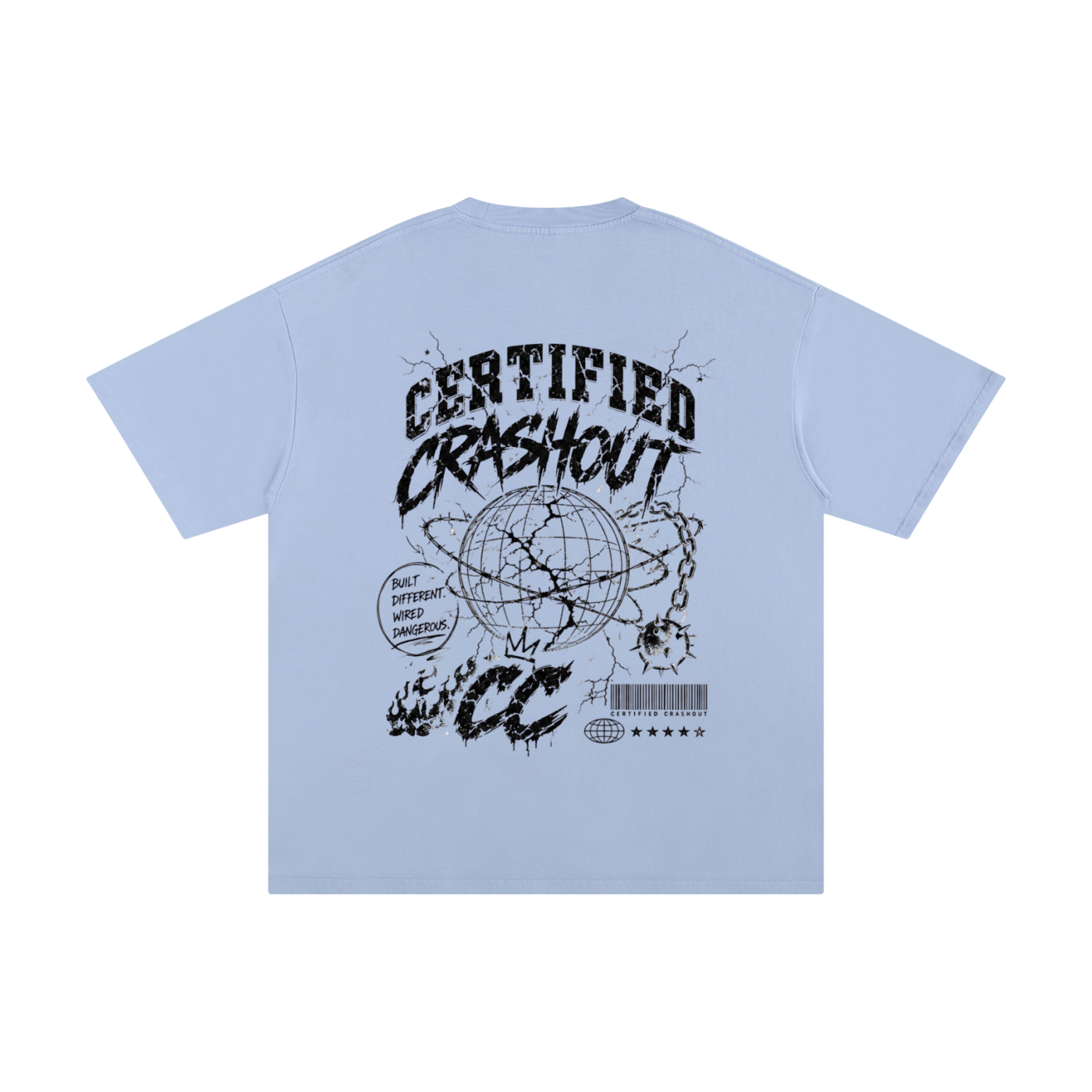 Certified Crashout World Cotton T-Shirt