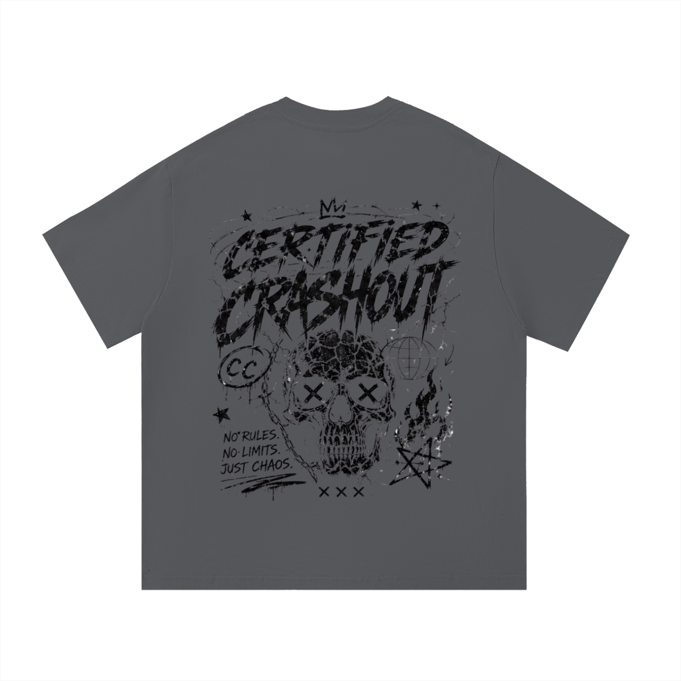 Certified Crashout Essential Cotton T-Shirt