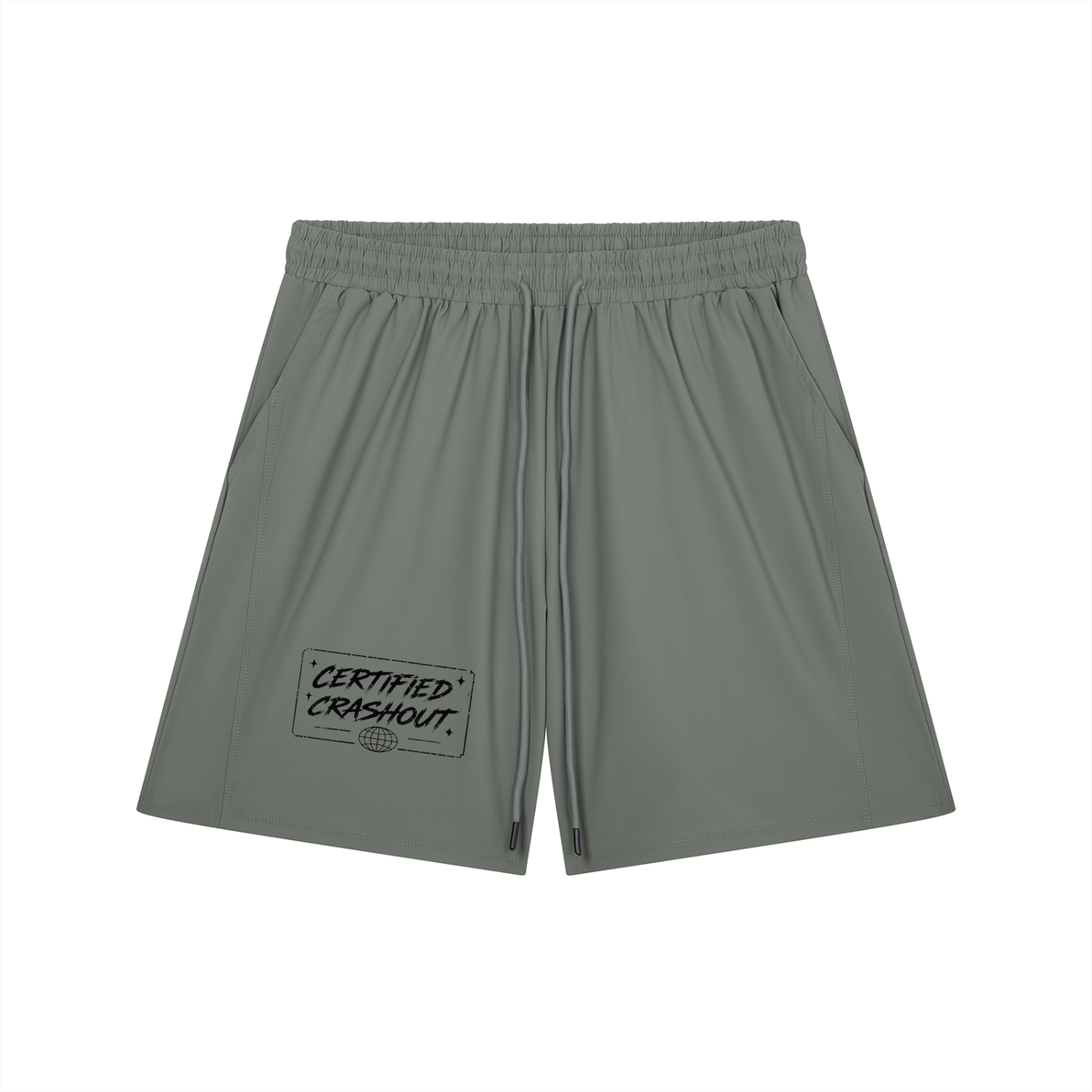 Certified Crashout World Men’s Drawstring Shorts