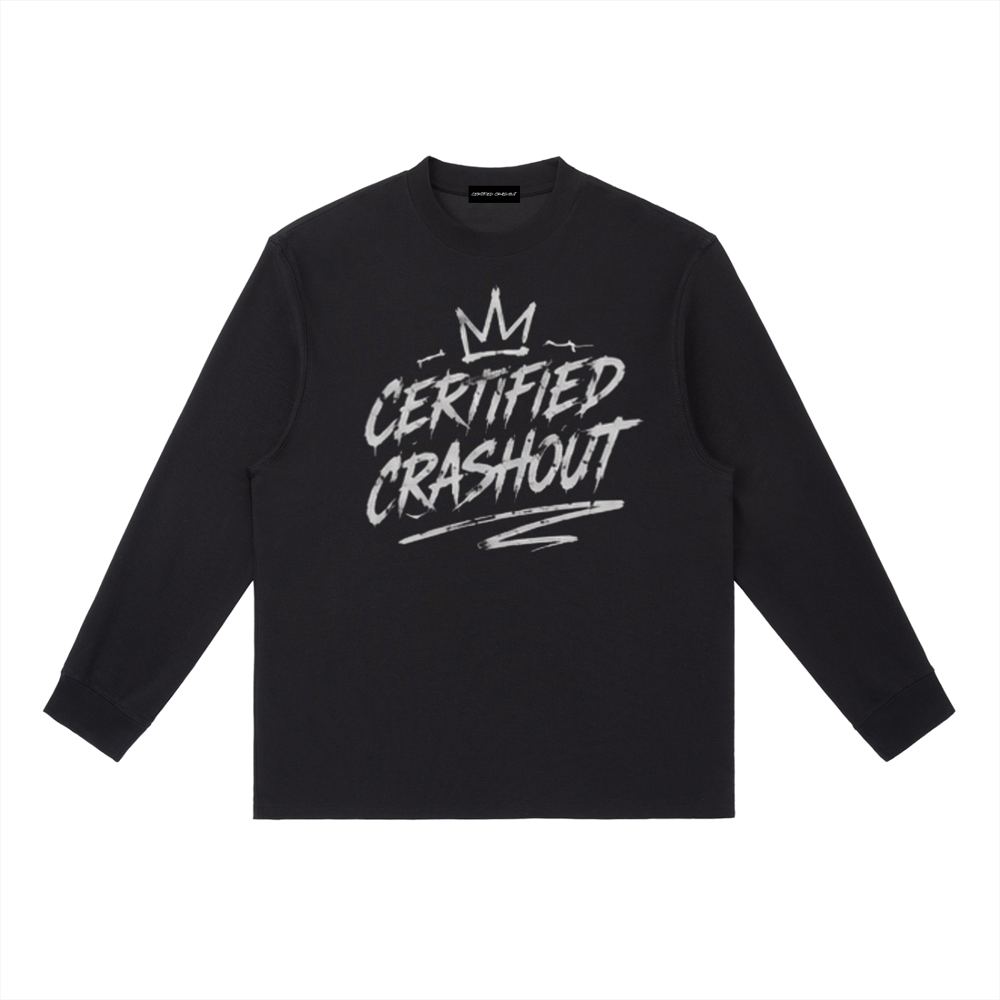 Certified Crashout Essential Crewneck Long-Sleeve
