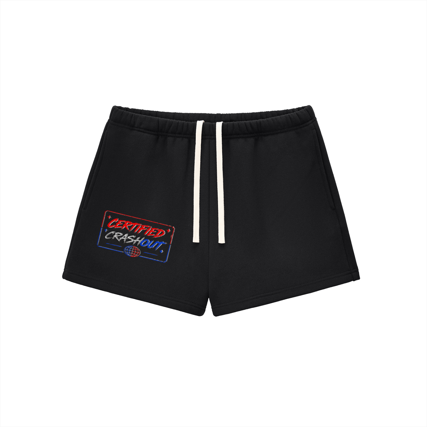 Certified Crashout World 4th Of July Edition Women’s Essential Fleece Drawstring Sweatshorts