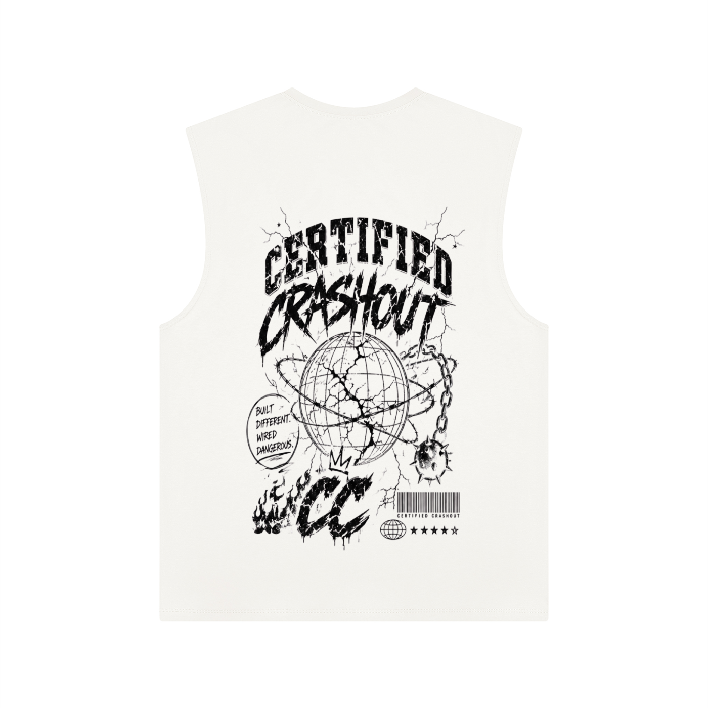 Certified Crashout World Men's Performance Tank Top