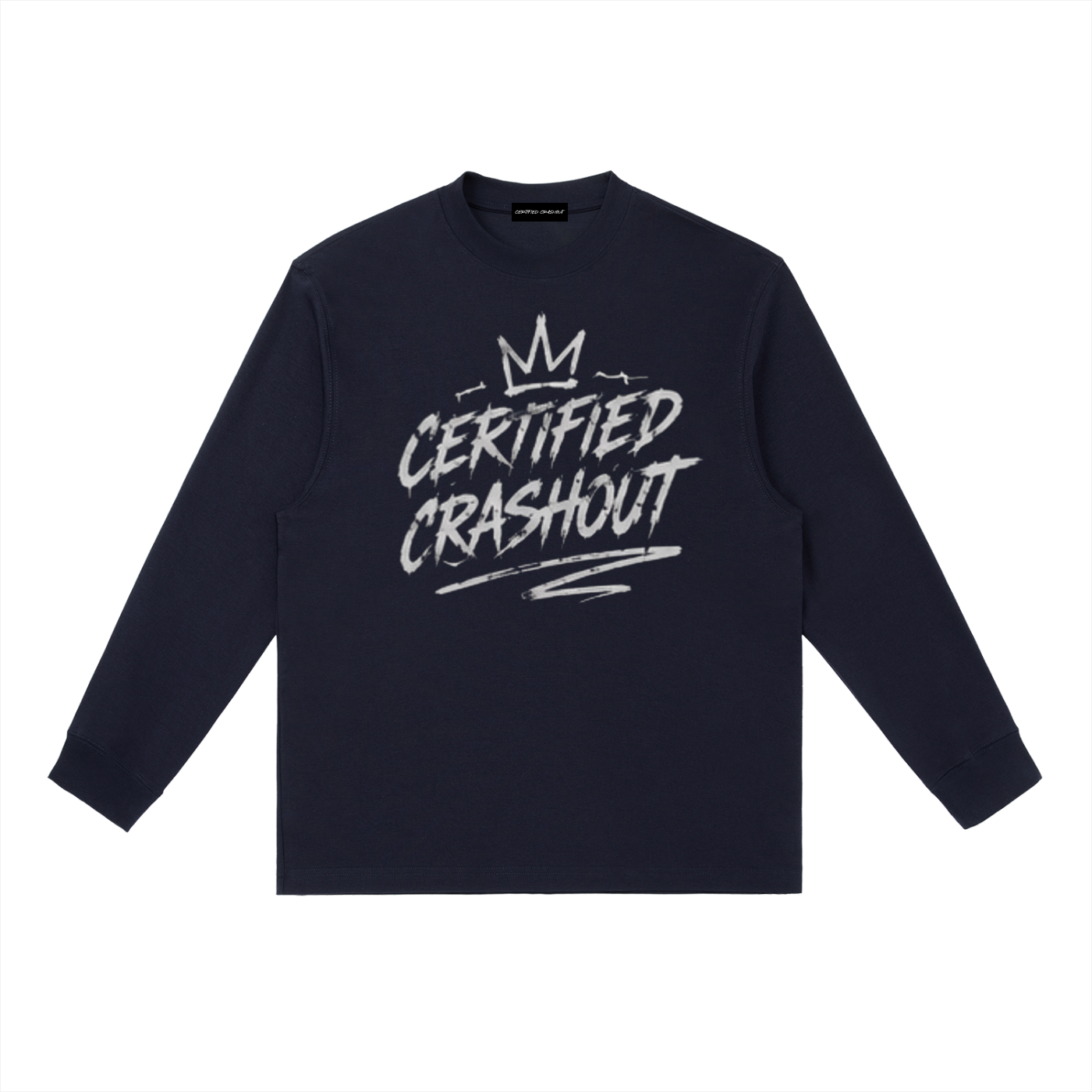 Certified Crashout Essential Crewneck Long-Sleeve