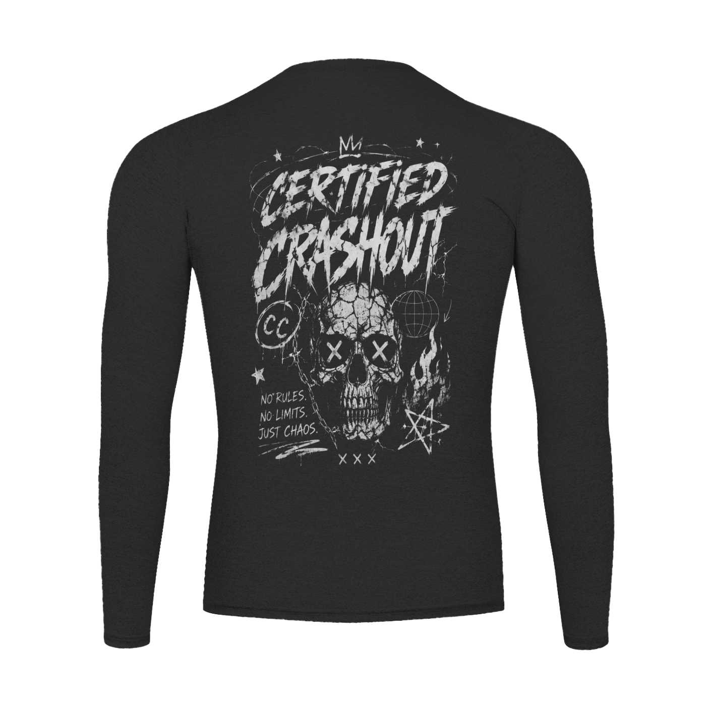 Certified Crashout Performance Long Sleeve T-Shirt