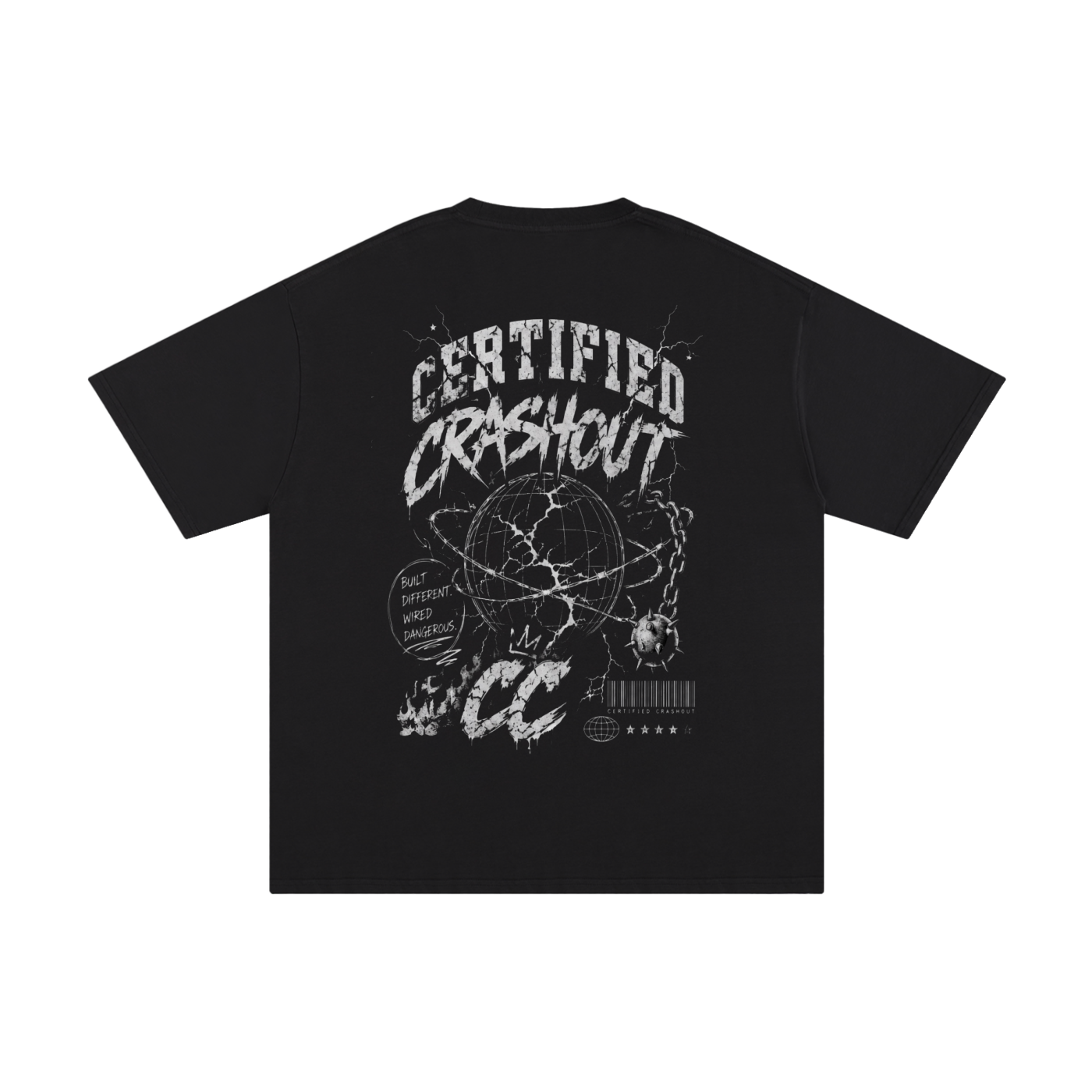 Certified Crashout World Cotton T-Shirt