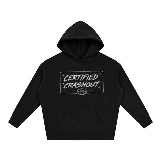 Certified Crashout World Oversize Fleeced Hoodie