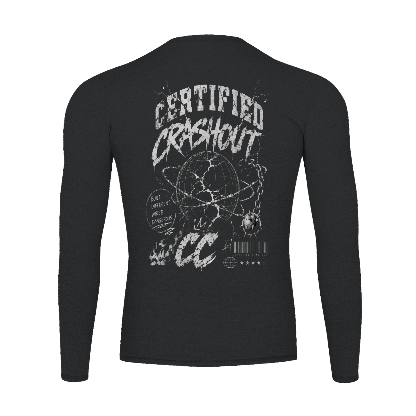 Certified Crashout World Performance Long Sleeve T-Shirt