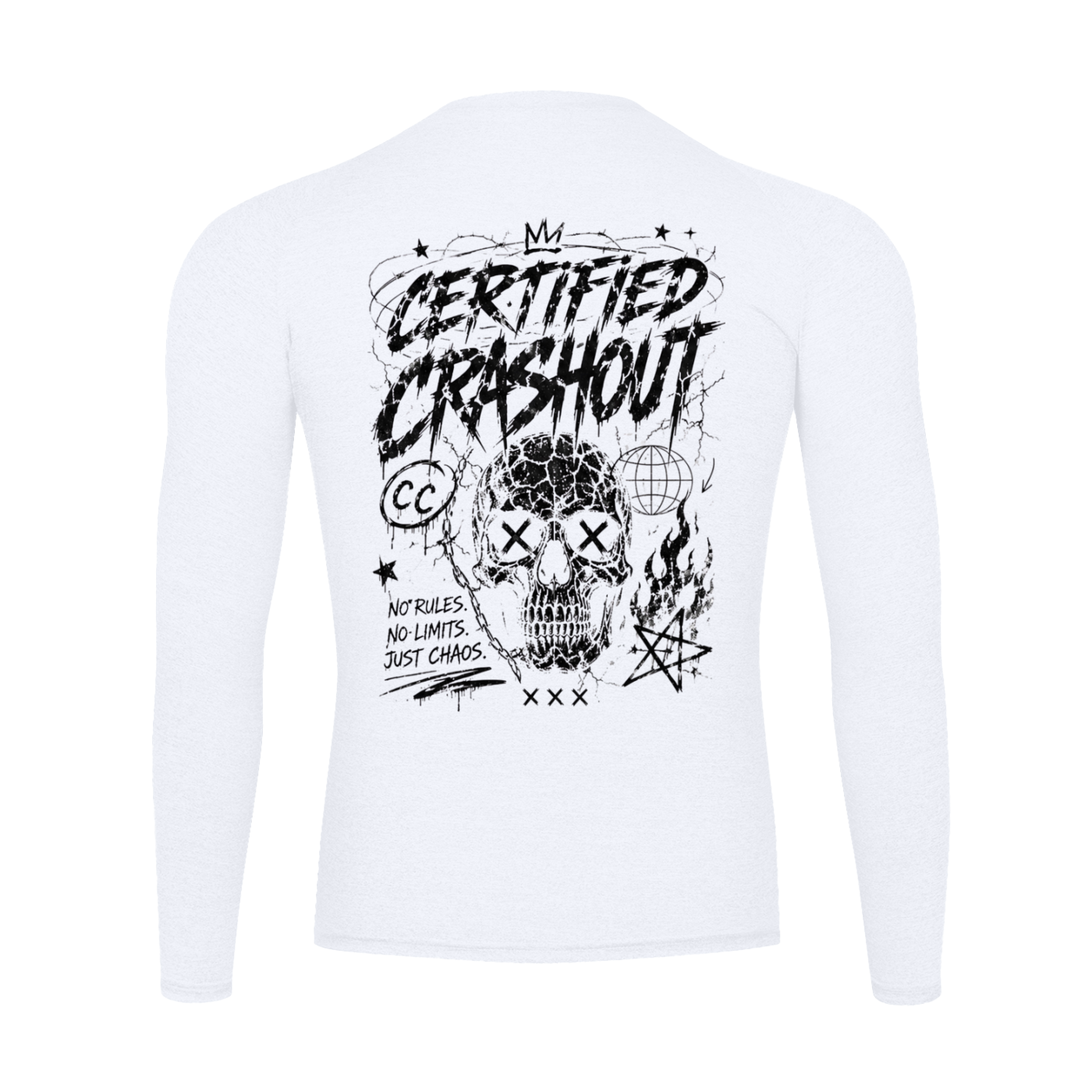 Certified Crashout Performance Long Sleeve T-Shirt