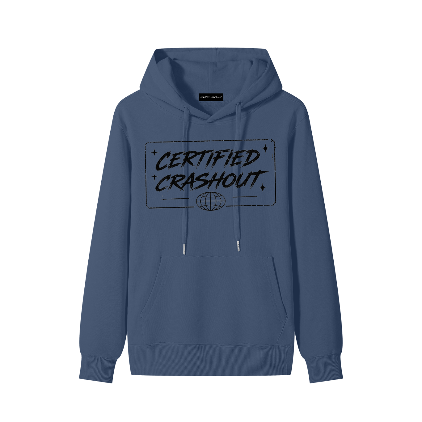 Certified Crashout World Cotton Hoodie
