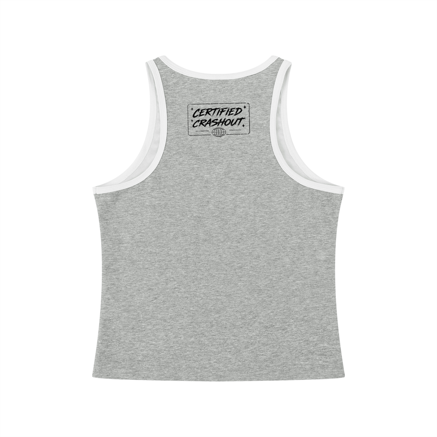 Certified Crashout World Women's Cropped Tank Top