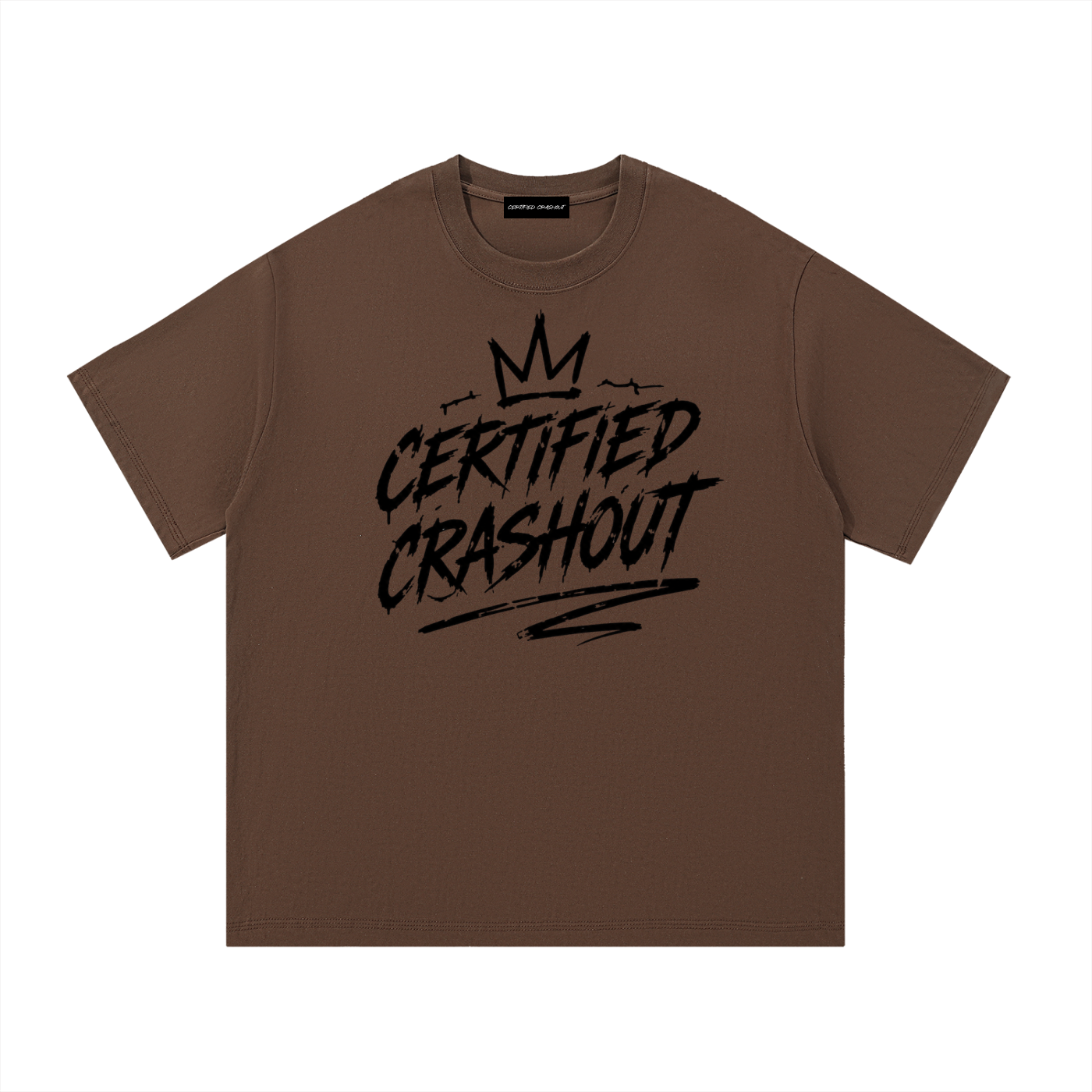 Certified Crashout Essential Cotton T-Shirt