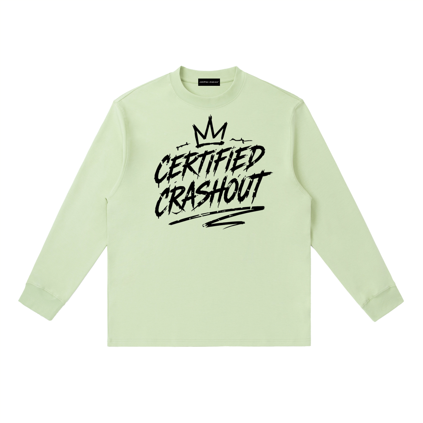 Certified Crashout Essential Crewneck Long-Sleeve