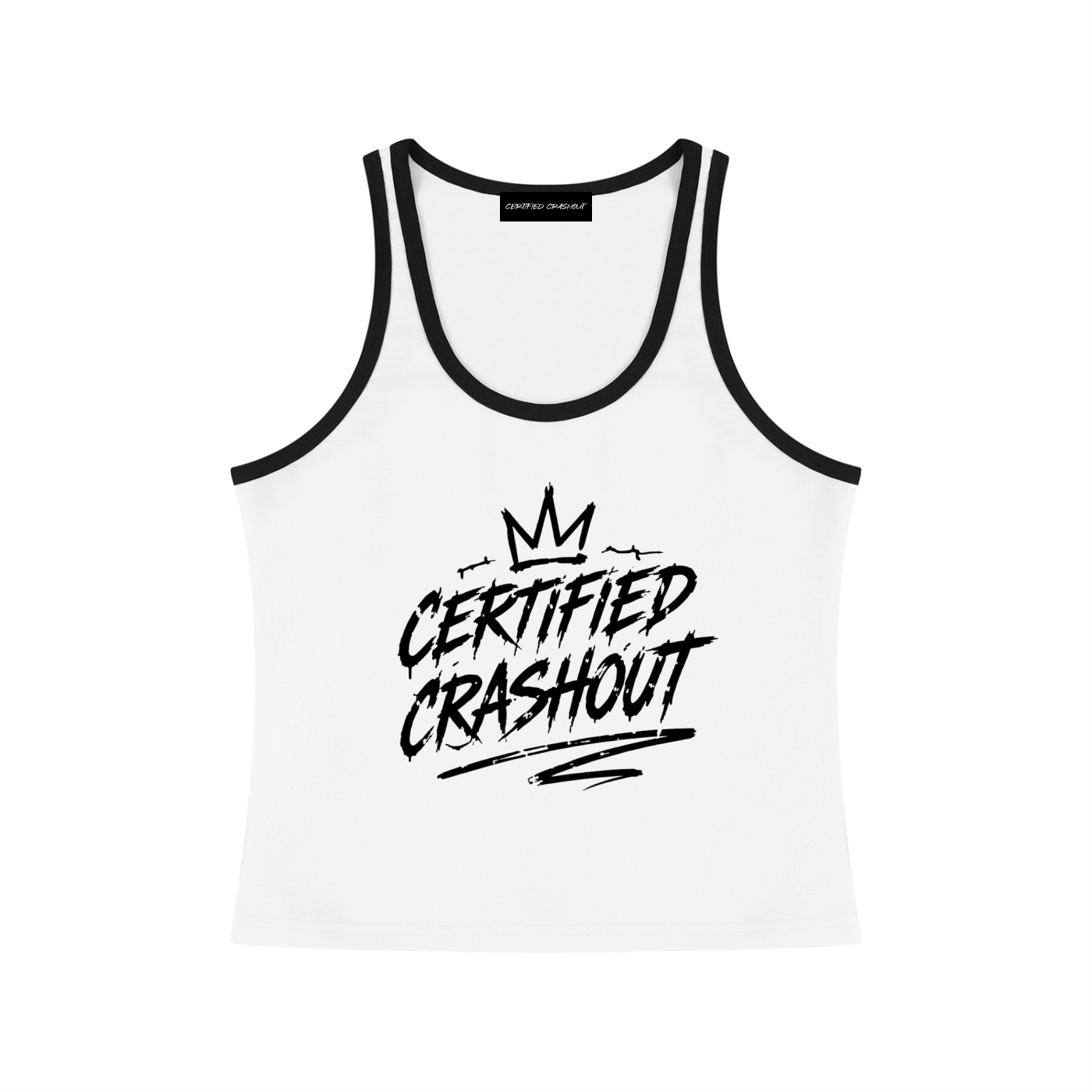 Certified Crashout Women's Cropped Tank Top