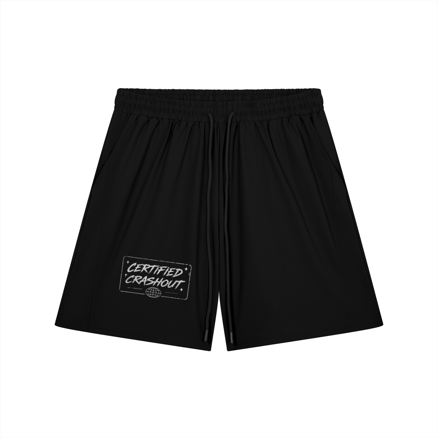 Certified Crashout World Men’s Drawstring Shorts