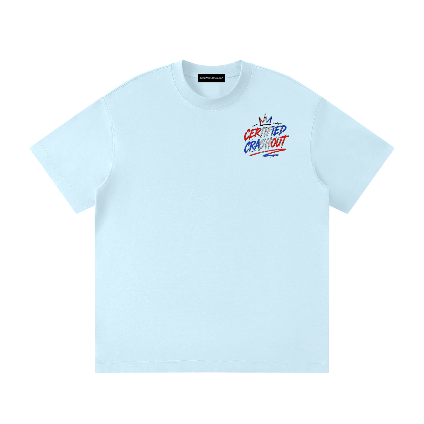 Certified Crashout 4th Of July Edition Unisex Loose Fit Crewneck T-Shirt