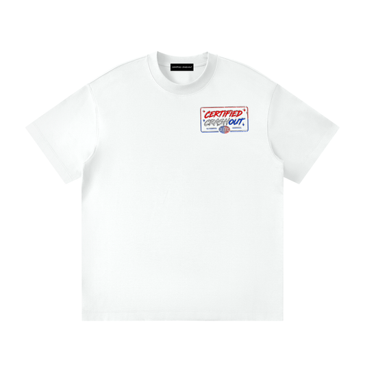 Certified Crashout World 4th Of July Edition Unisex Loose Fit Crewneck T-Shirt