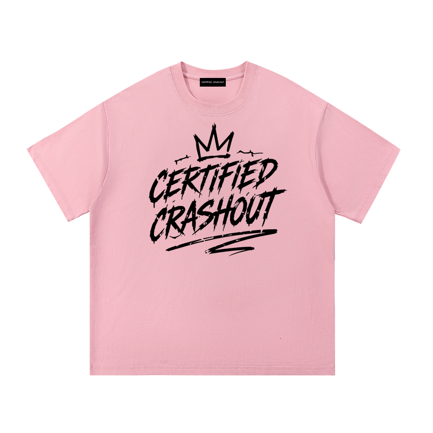 Certified Crashout Essential Cotton T-Shirt