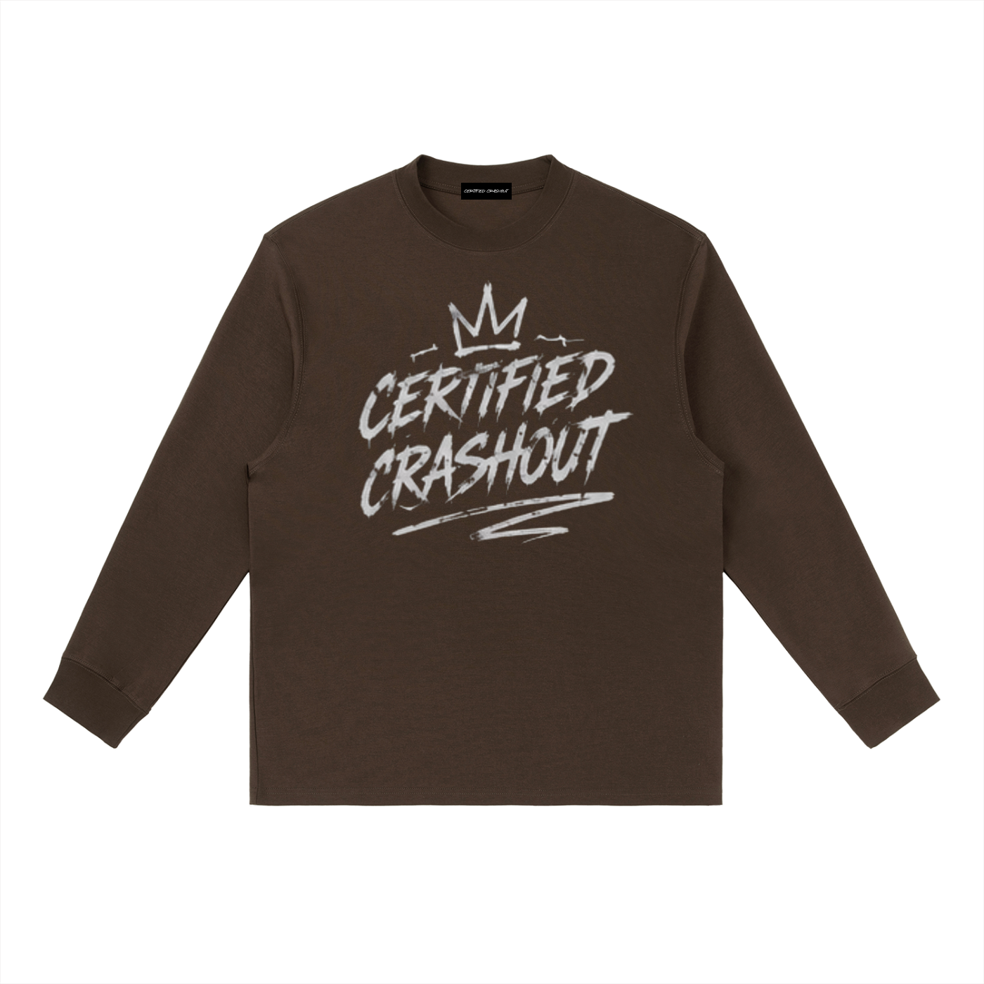Certified Crashout Essential Crewneck Long-Sleeve