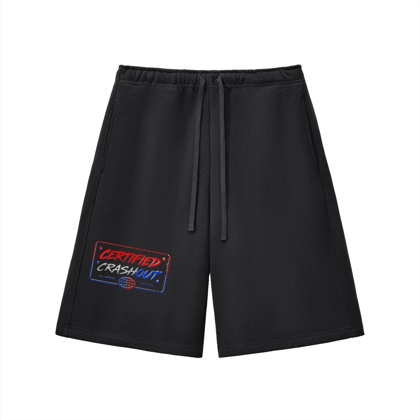 Certified Crashout World 4th Of July Edition Essential Heavyweight Fleece Shorts