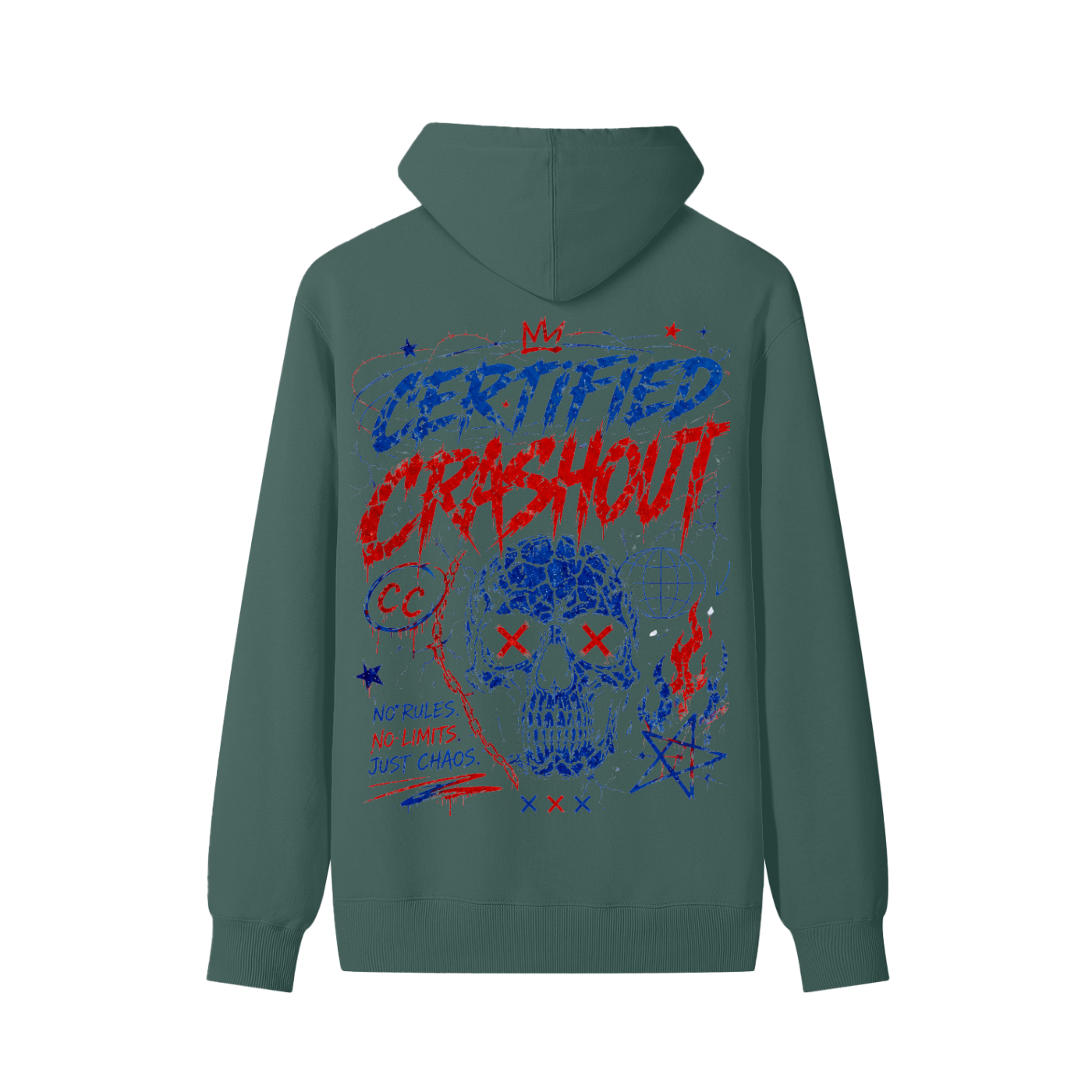 Certified Crashout 4th Of July Edition Classic Unisex Cotton Hoodie