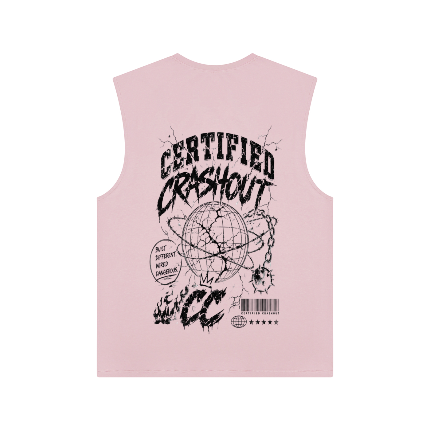 Certified Crashout World Men's Performance Tank Top