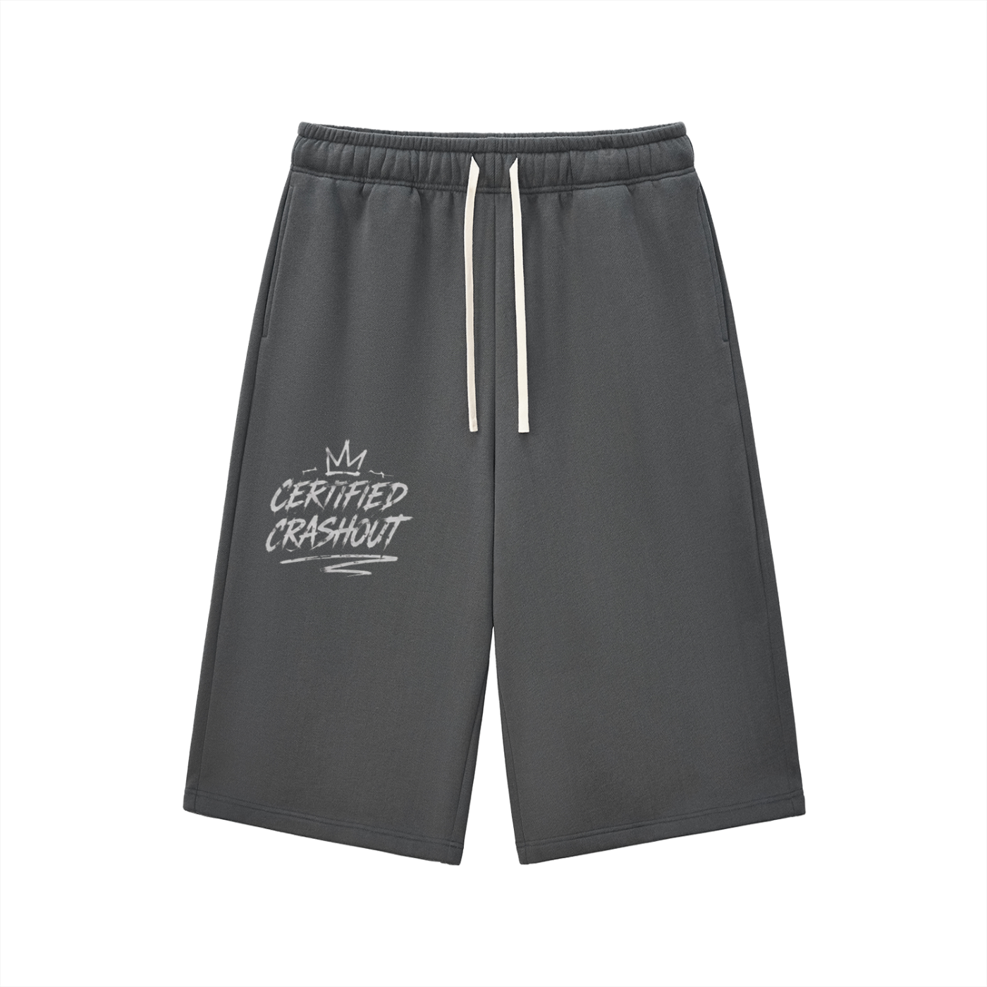 Certified Crashout Drawstring Three-quarter Sweatpants