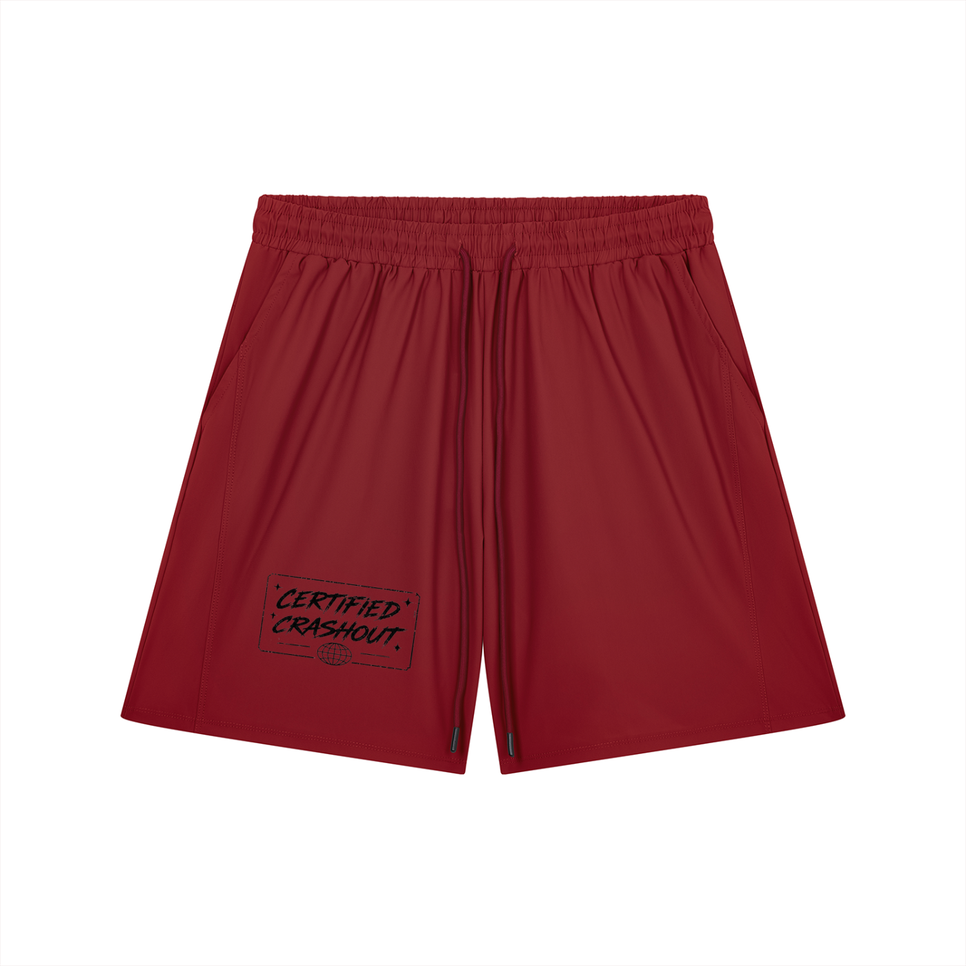 Certified Crashout World Men’s Drawstring Shorts