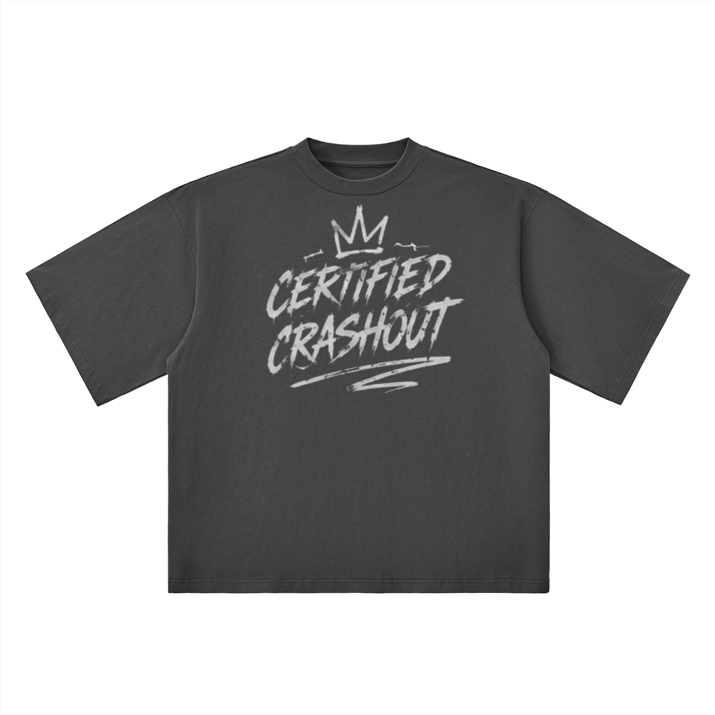 Certified Crashout Oversized Drop Shoulder T-Shirt
