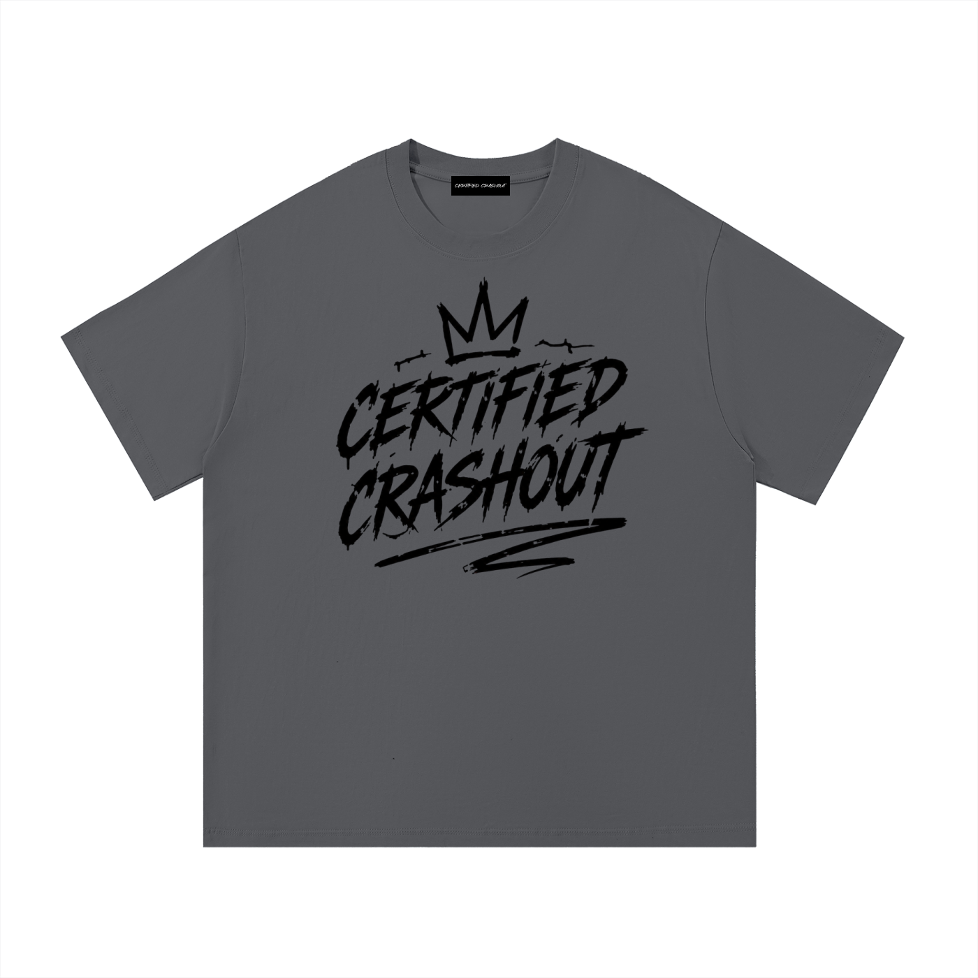 Certified Crashout Essential Cotton T-Shirt
