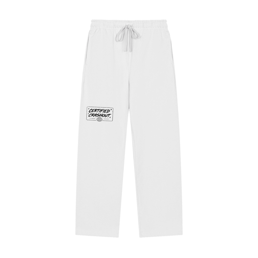 Certified Crashout World Solid Color Straight-Leg Sweatpants