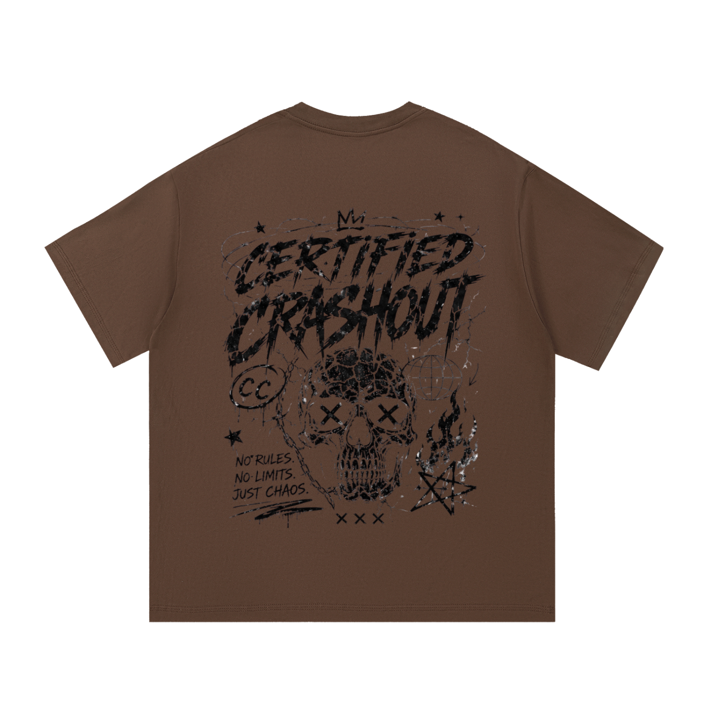Certified Crashout Essential Cotton T-Shirt