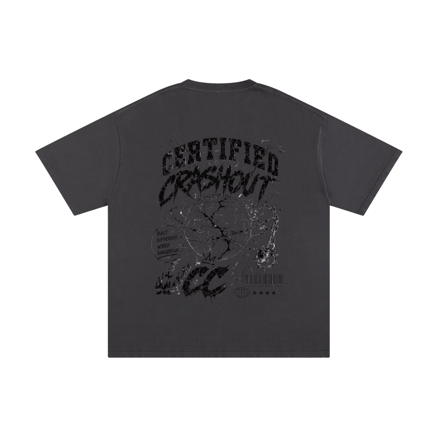 Certified Crashout World Cotton T-Shirt